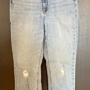 Rag & Bone Light Blue Distressed Women's Jeans
